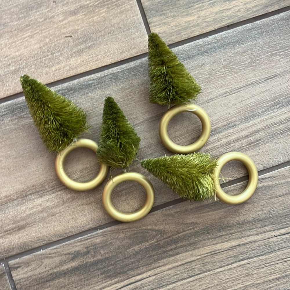 Christmas Tree Napkin Rings